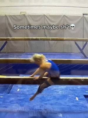 Unfortunately, failure is just part of the process😂 #fyp #gymnastics #gymnast #funnyfail #gymnasticsfail #funnyvideo #gymnasts #painful 