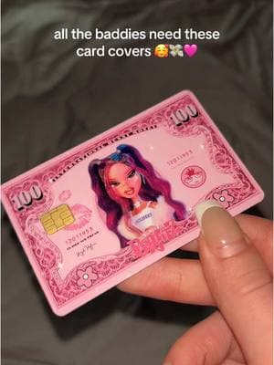 so obsessed w this 😩💓💳 #cardcovers #bratz #cutecardcover #cardsticker #bratzcardsticker #baddiecard #TikTokShop 