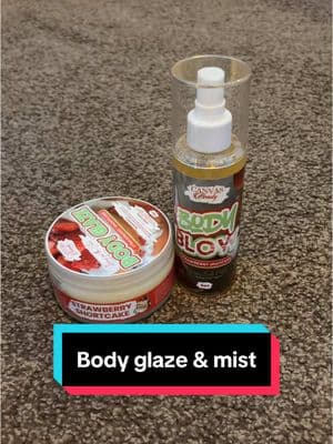 The body glaze & mist is a must have they smell amazing ! #fyp #foryoupage #tiktok #fypシ #fypシ゚viral #canvasbeautybrand #bodyglaze #bodyglazereview #strawberryshortcake #bodymist #musthaves #fypage #grabyoursnow #flashsale 