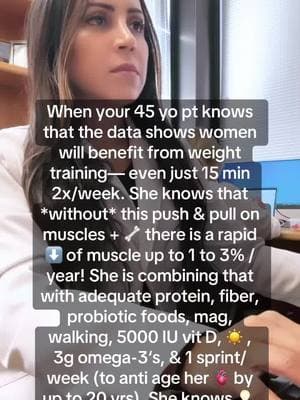 She knows what she’s doing! I wish it wasn’t a wild goose chase to figure out what to do as a woman going through perimenopause and menopause. It is clear that changing your nutrition, gut health, mindset, and habits can change the course of the next 20 years of your life— yet it often remains a clouded mystery but that’s why I’m here.   to help clarify some of this  #fyp #healthyaging #perimenopause #menopause #womenover40 #aging 