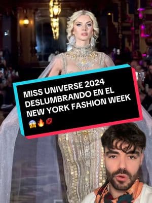 El NYFW comenzó y Miss Universe 2024 dijo presente 💋🔥 Tocó soportar lo impactante que estaba 💅 #missuniverse #nyfw #newyork #semanadelamoda #victoriakjær #missologo #missdinamarca #brillibrilli #amix #missuniverso #beautypageant 