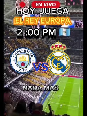 Real madrid vs Manchester city en vivo ahora  #realmadrid #vs #manchestercity #envivo  #realmadridvsmanchestercity #endirecto  #manchestercity #vrs #realmadridcf #envivo🔴  #envivotiktok #gol #goles  ##resumen #deporte  #DeporteEnTiktok #futbol  #futboltiktok #live #livematch  #ricardo_guinea502 