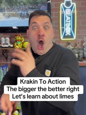 Krakin to action as we learn about limes the bigger the better right let me know what we should try next #TikTokShop #share #krakin #limes #review #facts 