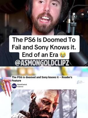 Sony has another massive failure as people start to realize the PS6 is doomed to fail 😭 #asmongold #asmongoldclip #ps6 #ps5 #ps4 #ps3 #ps2 #gamingtiktok 