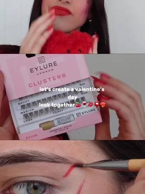 POV: Your lashes are so good, even Cupid is taking notes💘 We can't get enough of this lash look created using our clusters in 'Fluffy'😍 #Eylure #EylureLashes #Lashes #LashClusters #DIYLashes #CustomLashes Makeupreels #ValentinesDay #ValentinesDayMakeup #ValentinesDayLashes