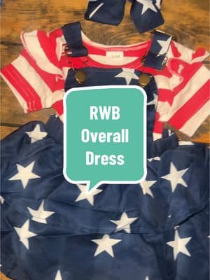 I am dying over how adorable! My daughter is going to be so adorable in this! #RWB #patriotic 