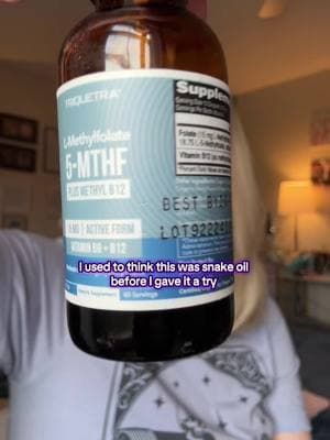 L-methylfolate changed my life. But always do your own research if you have questions! #brainfog #sluggish #tiredallthetime #brainfogproblems #alwaystired #executivedysfuntion #functionalfreeze #methylfolate #mthfr #resultsmayvary #teamtriquetra @Triquetra    Disclaimer: This is not medical advice. This is just my personal experience. The product featured in this video is not meant to diagnose, prevent, treat, or cure any condition.  Please do your own research and consult with your chosen healthcare professional before making any changes.  Results may vary. 