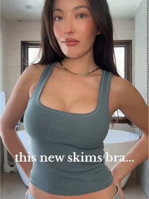 No bc why is this bra low key changing my life rn… the new SKIMS Ultimate Push-Up Balconette Bra drops 02/13 at 9 AM PST @SKIMS #SkimsPartner #BestBra #BraTryon #BalconetteBra #Ad