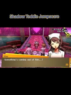 Something about it terrified me 😭 #teddiepersona4 #persona4golden #persona #fyp #fypシ 