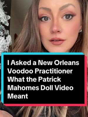 If you saw that patrick mahomes voodoo doll video, maybe this can provide some insight. #voodoodoll #badjuju #whatsgoingon #nola #patrickmahomes #kansascitychiefs #superbowl2025 #nfl #neworleans 