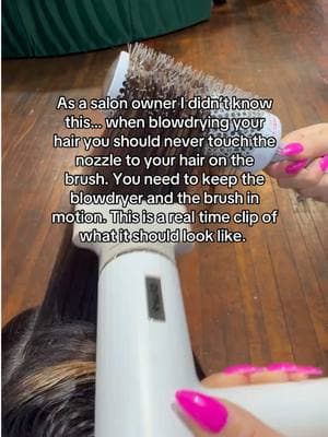 I’m a repeat offender of doing this and trying so hard to remember to pull the blowdryer away from my hair 🛑 #blowout #salon #salonblowout #salonhairstyle #salonathome #blowouttips #blowoutdosanddonts #blowouthair #beautytips #haircare #HairCareTips 