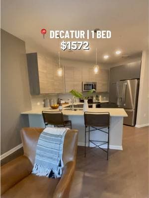 Live in the ❤️ of Downtown Decatur! Snag this 1B/1B for under $1600 😮‍💨 Got a bigger budget? Check out this 2B/2B offering 1 month free 💸 Not to mention these amenities are STACKED 👀 — complimentary bike share, heated saltwater pool, podcast recording studio, WFH spaces, + SOO much more 👏 DM us or comment below to get connected with an agent for more info 📲 #Decatur #atlapartments #atlanta #movingtoatlanta #smartcityapartmentlocating #apartmentlocators #apartmentsearch #atlantaapartments #decaturatl 