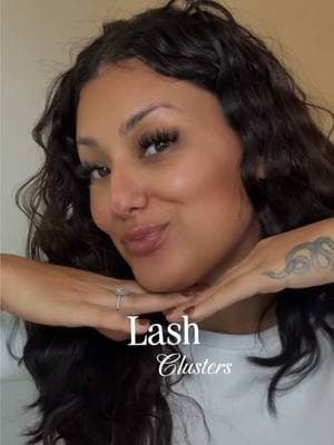 Seriously my favorite lash clusters #lashkit #lashdiy #tiktokshopjumpstartsale #lashclusters 