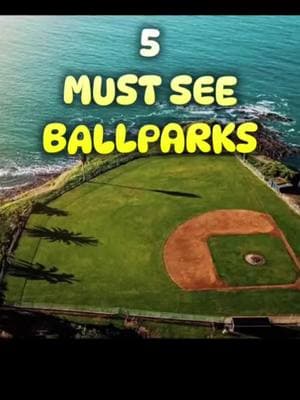 Scenic baseball fields #baseball #baseballfield #baseballstadiums #sports #scenicview #ocean #usa #fyp #CapCut 