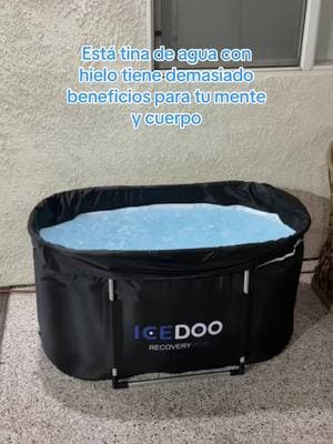 Lo mejor que yo he hecho por mi cuerpo, es tomar esta terapia de agua con hielo  #terapiadeaguaconhielos #terapia #TikTokShop #fupシ #tiktokmarketplace #aguaconhielo #tiktokmademebuyit #hieloterapia #icebath #coldplung #foryoupage 