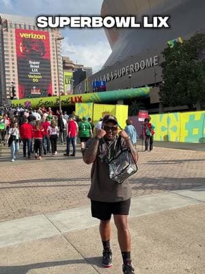 The Superbowl is coming to Atlanta in 2028 and the @nfl wanted me to show you guys what its like going to official tailgate and game in 2025 🔥📸🏟️ . . Thank you to the @NFL for this amazing experience 😭🫶| Super excited for the Super Bowl in Atlanta in 2028 🏈 #NFL #SBLIX #SuperBowl #NewOrleans #ThingstodoinNewOrleans #ThingstodoinNola #NolaFoodies #NolaFood #visitneworleans #thingstodoinatlanta