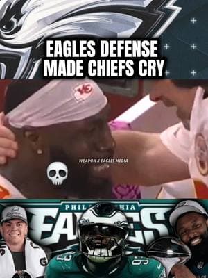 Eagles Defense Made Chiefs Cry in SuperBowl LIX  #fyp #explore #editsthatgohard  #philadelphiaeagles #kansascitychiefs #SuperBowl #superbowllix #nfl #eaglesnews #eaglesrumors #philadelphiaeaglesnews #weaponxeaglesmedia #eaglesedits #nfledits #nfl #nfceast #patrickmahomes  #miltonwilliams #joshsweat 