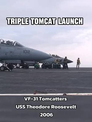 Triple Tomcat Launch  @eric.syphin.mcm @f_14_tomcat_ #f14 #f14tomcat  #2006 #vf31tomcatters  #tomcattuesday 