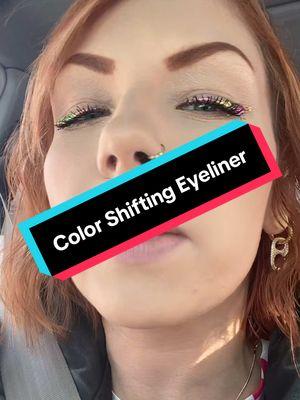 The cake up on my jacket is a paid extra #multichromeeyeshadow #multichromemakeup #multichromeeyeliner #hardcandy #chromeeyeliner ##chromeeyeliners##moodringeyeliner##colorshiftingmakeup##colorshiftingeyeliner##makeup##savvymakeupproducts##savvyreviews##makeuptotry##boldmakeup