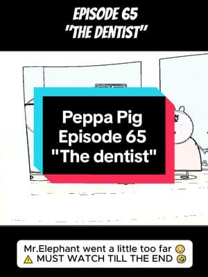 The ending was hilarious 🤣😭 #peppa #peppapigai #peppapig #voiceover 