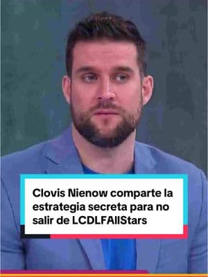 💬 Tras la inesperada eliminación de #SalvadorZerboni, #ClovisNienow nos explica en #HoyDía cuál sería la estrategia perfecta dentro de #LCDLFAllStars para evitar salir de la competencia. 👀💥