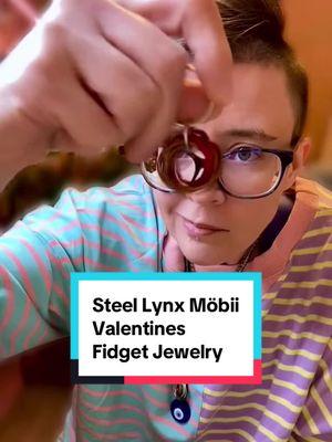 Valentines Day is just around the corner. What better way to say ‘I love you’ then with the gift of a Möbii. 💝 Fidget jewelry and keychains made by @Steel Lynx - Möbii 💘 #valentines #ValentinesDay #valentinesdaygift #SteelLynx #Möbii #mobii #mobiinecklace #mobiikeychain #handmadejewelry #neurodivergent #neurospicy #audhd #fidget #fidgetjewelry #happyfidgeting #shopsmall #supportsmallbusiness #tiktokmademebuyit #tiktokshopfinds #TikTokShopLoveAtFirstFind #weirdalmond 