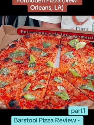 Barstool Pizza Review - Forbidden Pizza (New Orleans, LA)#barstool #pizza #reviews #forbidden #pizza #new #orleans #cooking #fyp 