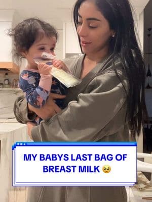 This is your sign to film the last time you give your baby breast milk. I never want to forget this moment 😭 #breastfeeding #breastfeedingjourney #combofeeding #dayinthelife #morningroutine #morningroutinewithbaby #momlife #firstimemom #9montholdbaby #breastmilkbag #breastmilk #breastmilkstorage #injectorlina 