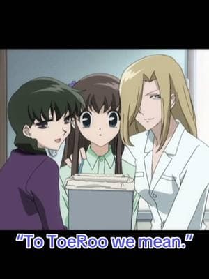 🎶High school girls! High school girls! 1,2,3 High school girrrrrrls🎶 (14/14) #fruitsbasket #fruitsbasket2001 #season1episode6 #tohruhonda #kyosohma #yukisohma #shiguresohma #sakihanajima #arisauotani #kyokohonda #sohmafamily #foryou #fyp 