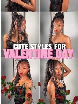 💌:  Cute Hairstyles for Valentine's Day / Cute ways to styles your braids for Valentines Day 💐❤️ #ValentinesDay #valentinesdaygift #cutehairstyles #knotlessbraidshairstyles #halfuphalfdownhairstyle #braidedhairstyles #bohobraids #february #valentinesdayhairstyle #valentinehairstyle #heartbun #valentinesdayhairstyleblackgirl #ValentinesDay #bun #promdresses2025 #youresopretty #ootdsounds #hearthairstyle #valentinesdayhair #cutehairstyle #creatorsearchinsights 