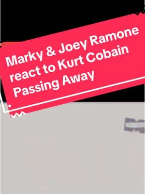 #kurtcobain #joeyramone #markyramone #ramones #nirvana #kurtcobainedit #kurtcobainfan #nirvanafans #nirvanacover #MentalHealth #mentalhealthmatters #MentalHealthAwareness #therapy #gototherapy 