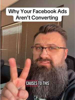 Your Facebook ads might not be converting for two reasons.  #FacebookAds #facebooktips #facebookmarketing #facebookads2025 #facebookmarketingtips #digitalmarketing2025 #digitalmarketingtips #digitalmarketing 