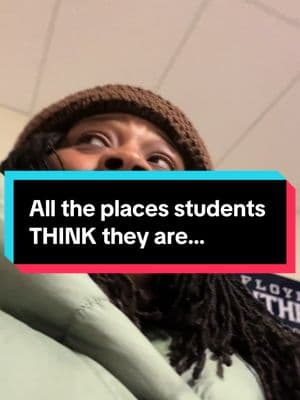 These kids think they are EVERYWHERE else but at school! 😂 #teachersoftiktok #teachertok #teachers  #teacherlife #foryourpage #blackteachersontiktok #blackteachers #chickfila #lenoxmall #piedmontpark #cascadeskatingrink 