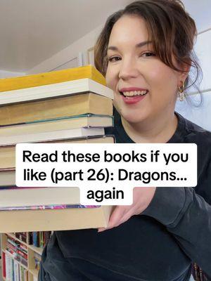 Read these books if you like (part 26): Dragons… again 📖 Eon 📖 So Let Them Burn 📖 I’m Afraid You’ve Got Dragons 📖 Talon 📖 Brighter than Scale, Swifter than Flame (thanks for the ARC @Tor Publishing Group ) 📖 Dealing with Dragons 📖 Dragon Keeper 📖 A Wizard of Earthsea 📖 The Hobbit #dragons #fantasybooks #bookswithdragons #bookrecommendations #rachelskyereads 