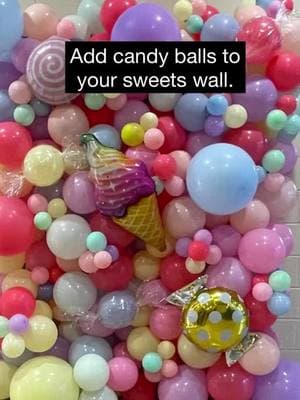 Candy Balloon  Wall  #itsafloralaffair #itsafloralaffair77 #balloonwall #candy #ballooncandy 