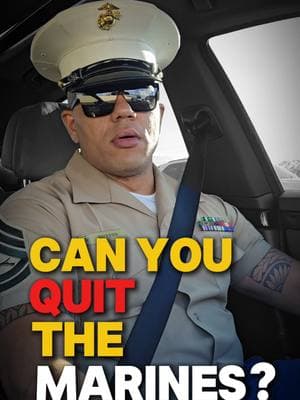 Can you quit the Marines??  Good question.  #Marines #mindset #military #bootcamp #usmc #service 