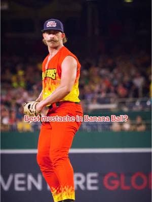 He lowkey our logo in real life🤭 @Marshall.Shill5  #firefighters #mustachesoftiktok #bananaball #savannahbananas #baseballife 