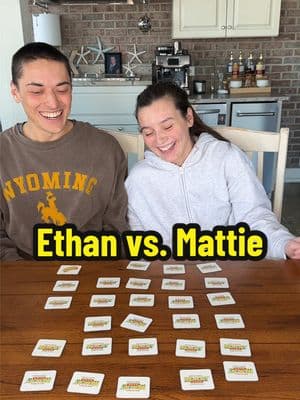 Who’s the best at a classic game of memory match?? #matchgame #familygamenight #familyfun #partygames #memory #memorymatch 