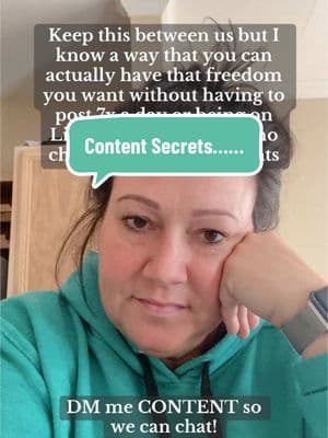 ….but I found a way for you to have freedom, just like I have —without posting 24/7, chasing likes, or going live every day. I can teach you to create content that actually makes money (not just noise). If you’re tired of posting content  nonstop and want a way to create content without the burnout.  #ContentThatSells #MakeMoneyOnline #digitalmarketing #SocialMediaSelling #WorkFromAnywhere  #ContentStrategy #WomenEntrepreneurs #MarketingCoach