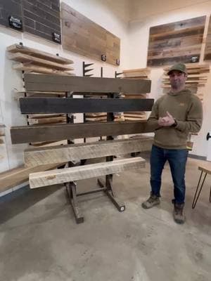 What kind of mantels do we offer besides rustic, reclaimed? #fireplacemantel #reclaimedwood #mantel #madeintheusa Check 'em all out at dakotatimberco.com