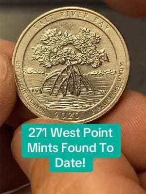 West Point Mints Found In January! #numismatist #coinfam #noodling #coinhunt #westpoint 