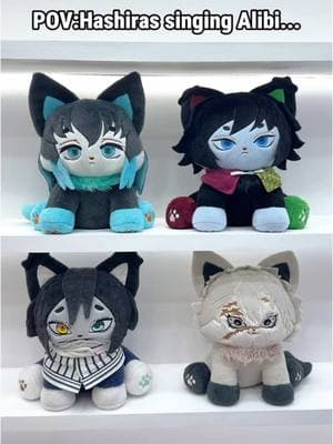 POV:Hashiras singing Alibi..😽 #hashira #demonSlayer #kimetsunoyaiba #kny  #sanemi #nezuko #obanai #muichiro #rengoku #shinobu #giyuu #gyomei #kimetsu_no_yaiba #animeedit #plush #plushtoys #fyp 