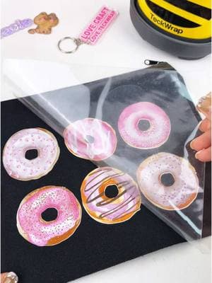 Let’s bake some donuts with heat transfer paper🍩💖✨ Material ✨TeckWrap Inkjet Printable Heat Transfer Paper Matte White ✨TeckWrap Heat Transfer Mask ✨Dopamine Weeding Pen Sky Blue ✨TeckWrap Squeegee ✨TeckWrap Mini Press ❤️All materials are available on our website now! Shop on 👉🏻teckwrapcraft.com > Printable Paper > Heat Transfer Paper #teckwrapcraft #teckwrapvinyl #smalbusiness #heattransfer #printablevinyl #craftvinyl #ironon #vdaygift #ValentinesDay #printablepaper #heattransferpaper #heatpress #craft #DIY #fyp #foryourepage 