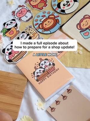 Here’s a behind the scenes of how I prepare for a small business shop update! 🤗 I’ll walk you through my process from brainstorming product ideas to deciding on designs, manufacturing products (either by hand or with a company), and doing a fun product photoshoot. If you’re a small business owner or thinking of launching your own shop, this step-by-step guide will give you insight and inspiration for your next launch! 🐻 Full episode is on my YT channel @belugabeeofficial  . . . . . #shopupdate #SmallBusiness #shopupdatepreparation #cuteart #artistyoutube 