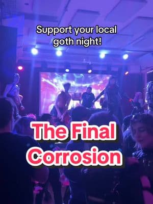 Boston lost a goth night 💔 The finale for Corrosion was bittersweet. #gothnight #bostonma #gothtiktok #gothclub 