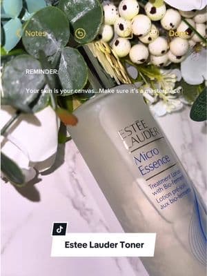 #giftedbyesteelauder The Micro Essence Treatment Lotion Toner with Bio-Ferment by @Estée Lauder left my skin feeling hydrated & fresh after using. Afterwards I went in with my Estée Advanced night repair serum. I will keep you guys posted on my results. After just three nights I noticed improvement. My fingers are crossed. #skincare #skincareproduct #blackskin #skintoner #hydratedskin 