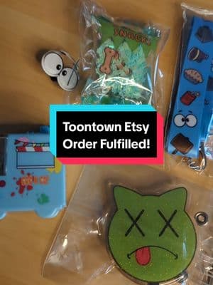 A toontastic order from my online shop! #Toontown #Furry #smallbusniess #ForYou #FYP 