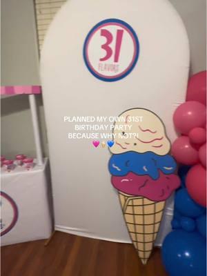 Replying to @PixieDust_Aura planning this party was sooo much fun!!! 🩷🍦💙😊 #birthday #party #31flavors  @BaskinRobbinsUS #partyplanning #DIY #fyp 