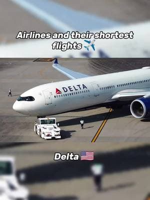 Delta's SHORTEST Flights 🇺🇸✈️  . . . #delta #deltaairlines #airline #airlines #flight #flights #flying #plane #planes #aviation #pilot #pilots #studentpilots #studentpilot #flightattendant #airbus #airbusa350 #a350 #airbusa330 #a330 #atlanta #atlantaairport #detroit #detroitairport