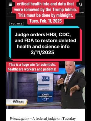 This is EPIC! But each state should now create their own sites in parallel to what info they send the CDC, FDA, USDA, etc. We can no longer rely on or trust any centralized politically controlled entity with all critical health data. #LearnOnTikTok #meme #memecut #science #publichealth #communication #docsoftiktok #Meme #MemeCut 